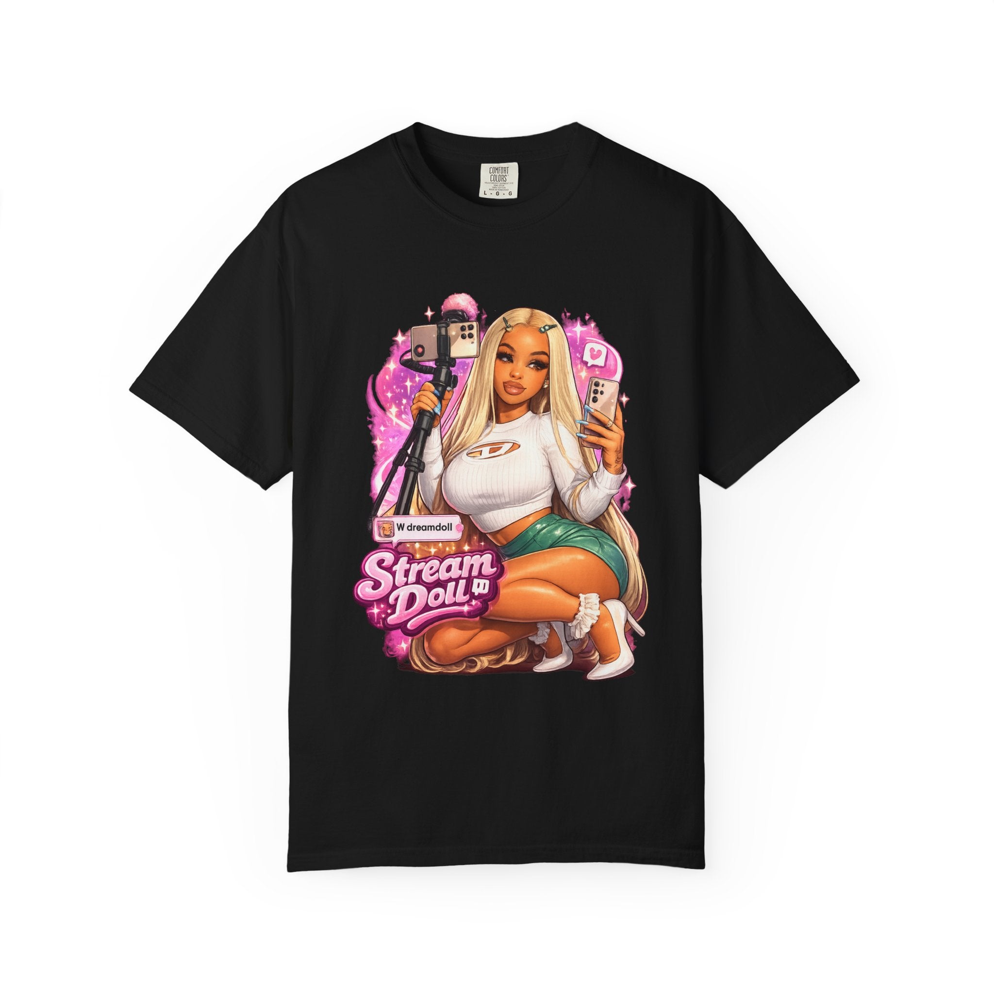 "Stream Doll" Gamer Tee